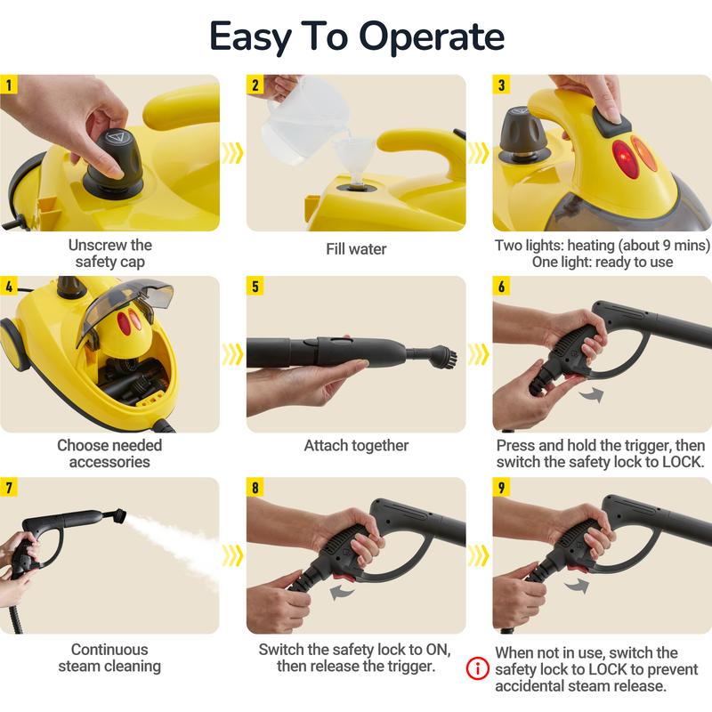Steam Cleaner&Mop 37-In-1
