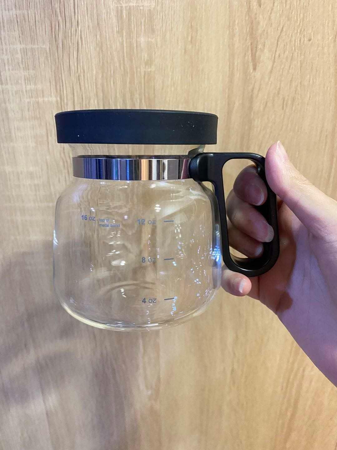 Coffee Glass Pot Tea Cup Mug Collectible 16 Oz Ounces (Coffeepot)