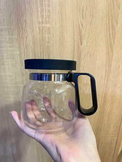 Coffee Glass Pot Tea Cup Mug Collectible 16 Oz Ounces (Coffeepot)