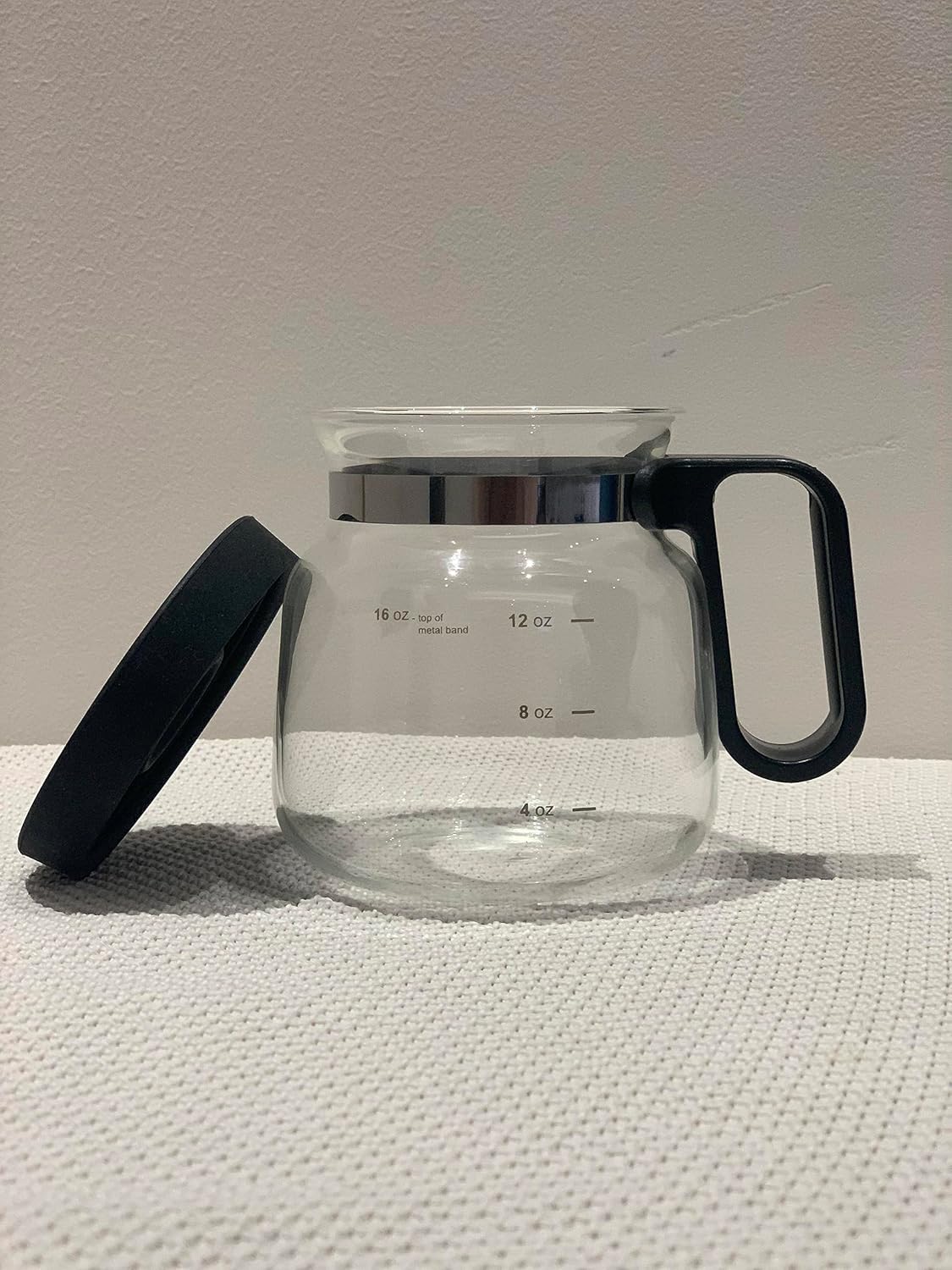 Coffee Glass Pot Tea Cup Mug Collectible 16 Oz Ounces (Coffeepot)