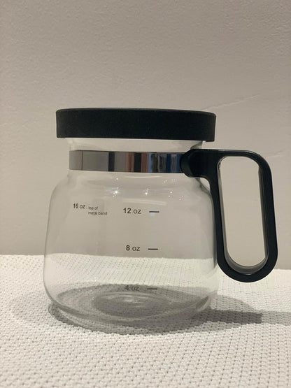Coffee Glass Pot Tea Cup Mug Collectible 16 Oz Ounces (Coffeepot)