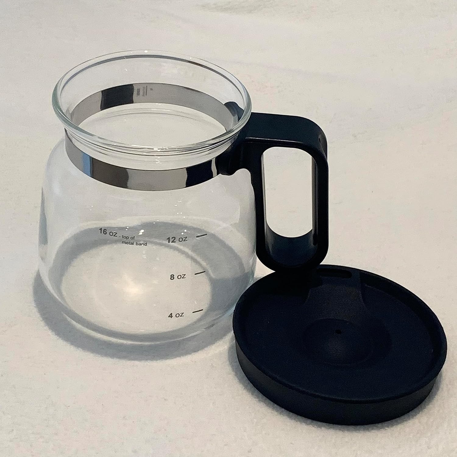 Coffee Glass Pot Tea Cup Mug Collectible 16 Oz Ounces (Coffeepot)