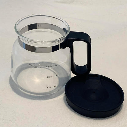 Coffee Glass Pot Tea Cup Mug Collectible 16 Oz Ounces (Coffeepot)